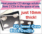 Double black jewel cases
