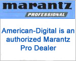 American-Digital is an Marantz Professional authorized dealer.