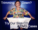 Slim CD and DVD Cases