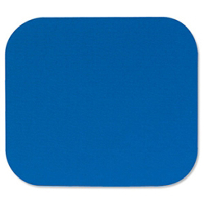 Fellowes 58021: Mouse Pad, Blue, Nonskid Rubber