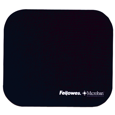 Fellowes 5933801:Mouse Pad W/ Microban, Dark Blue