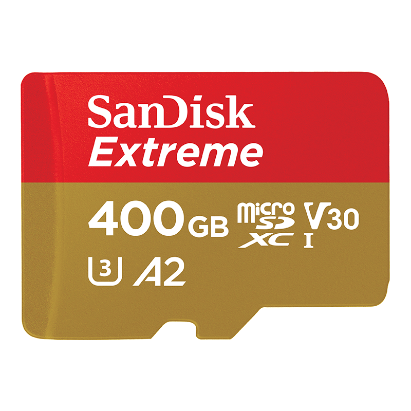 SanDisk SDSQXA1-400G-AN6MA Extreme microSDXC Memory Car