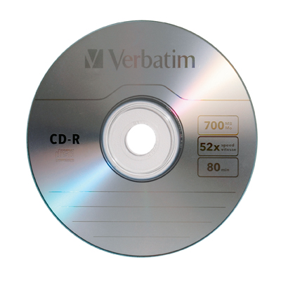 Verbatim 97955 CD-R 700MB 52X Branded 10pk