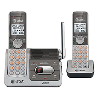 ATT CL82201: Silver/Grey Cordless Phone 2 Handsets ATT CL82201: Silver/Grey Cordless Phone 2 Handsets