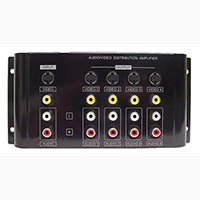Calrad 40-936B: 1x4 Composite A/V Distribution Amp Calrad 40-936B: 1x4 Composite A/V Distribution Amp