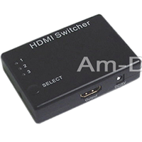 Calrad 40-992: 3 X 1 HDMI Switcher w/ Remote Calrad 40-992: 3 X 1 HDMI Switcher w/ Remote