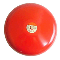Calrad 95-911: 10 inch Red Alarm Bell Calrad 95-911: 10 inch Red Alarm Bell