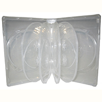 DVD Case - Super Clear Multi-10 33mm Spine