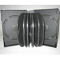 DVD Case - Multi-14 Black 44mm Spine High Quality DVD Case - Multi-14 Black 44mm Spine High Quality