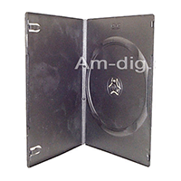 DVD Case - Black Single 7mm Super Slim Holder DVD Case - Black Single 7mm Super Slim Holder