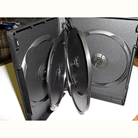 DVD Case - Multi-5 Disc Holder Black 1 DVD Case - Multi-5 Disc Holder Black 1