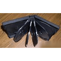 DVD Case - Multi-9 Disc Holder Black 1.25 DVD Case - Multi-9 Disc Holder Black 1.25