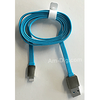 Earldom WZNB-06: Digital iPhone 5/6 Cable - Blue