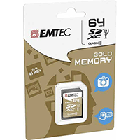 EMTEC ECMSD64GXC10: SDXC Card Class-10 64GB EMTEC ECMSD64GXC10: SDXC Card Class-10 64GB