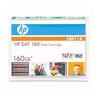 HP C8011A 8mm DAT 160 Cartridge 150m 80GB/160GB HP C8011A 8mm DAT 160 Cartridge 150m 80GB/160GB
