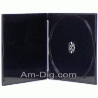 CD Case - Poly MaxiSlim - Black Single CD Case - Poly MaxiSlim - Black Single