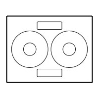 Klone 2UP CDR Labels for Neato® Klone 2UP CDR Labels for Neato®
