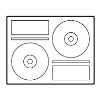 Klone 2UP CD Labels for Memorex & Press IT® Klone 2UP CD Labels for Memorex & Press IT®
