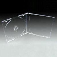 Linberg CD/DVD Empty Clear Slim Case Linberg CD/DVD Empty Clear Slim Case