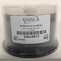 MAM-A 45613: GOLD CD-R 700MB NoLogo Matte Cakebox MAM-A 45613: GOLD CD-R 700MB NoLogo Matte Cakebox