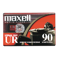 Maxell C90 Voice Grade Consumer Cassette Maxell C90 Voice Grade Consumer Cassette