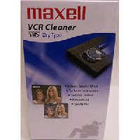 Maxell VHS Dry Cleaning Tape Maxell VHS Dry Cleaning Tape