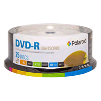 Polaroid DVD-R Lightscribe Print 16x Polaroid DVD-R Lightscribe Print 16x