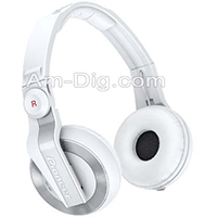 Pioneer HDJ-500W: DJ Headphones - White Pioneer HDJ-500W: DJ Headphones - White