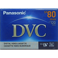 Panasonic Mini DV 80 (120min LP Mode) Panasonic Mini DV 80 (120min LP Mode)