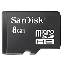 SanDisk SDSDQ-008G-A46: MicroSDHC Memory Card, 8GB SanDisk SDSDQ-008G-A46: MicroSDHC Memory Card, 8GB
