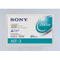 Sony Sdx3100C//Aww 100/260GB Ait3 Tape Sony Sdx3100C//Aww 100/260GB Ait3 Tape