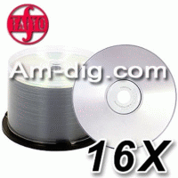 Taiyo Yuden / CMC Unbranded 16x plus DVD+R Taiyo Yuden / CMC Unbranded 16x plus DVD+R