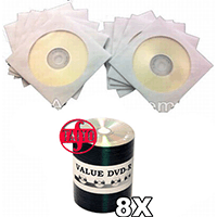 Taiyo Yuden Unbranded ValueLine 8x DVD-R MiniPack Taiyo Yuden Unbranded ValueLine 8x DVD-R MiniPack