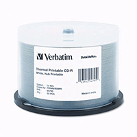 Verbatim 94797 80Min 52x Shiny Silver CD-R Discs Verbatim 94797 80Min 52x Shiny Silver CD-R Discs