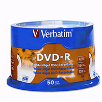 Verbatim 95097: AZO DVD+R 4.7GB 16x-10pk Slim Case Verbatim 95097: AZO DVD+R 4.7GB 16x-10pk Slim Case