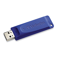 Verbatim 97087: Blue USB Flash Drive, 4GB, USB 2.0 Verbatim 97087: Blue USB Flash Drive, 4GB, USB 2.0