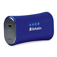 Verbatim 98358 Cobalt Blue Portable Power Pack USB Verbatim 98358 Cobalt Blue Portable Power Pack USB