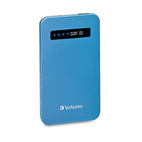 Verbatim 98451: AquaBlue UltraSlim Power Pack USB Verbatim 98451: AquaBlue UltraSlim Power Pack USB