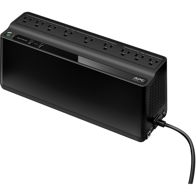 APC Back-UPS, BE850M2, ES 850VA, 120V, 2 USB Charging P