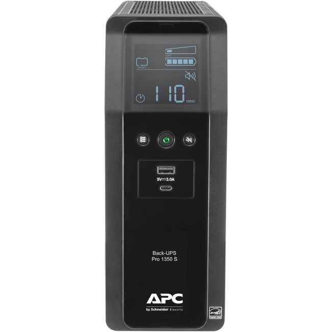 APC Back UPS PRO, BR1350MS, BR 1350VA, 10-Outlets, 2 US