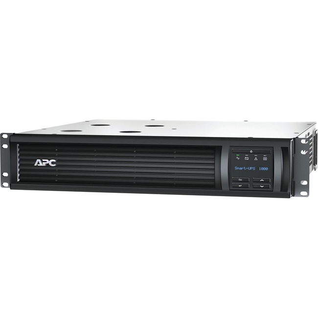 APC Smart UPS, SMT1000RM2UC, 1000VA, LCD RM 2U 120V, wi