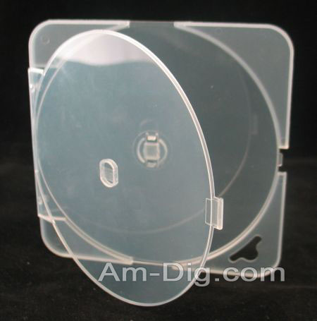CD/DVD Poly 4mm Square Retail Tab from Am-Dig