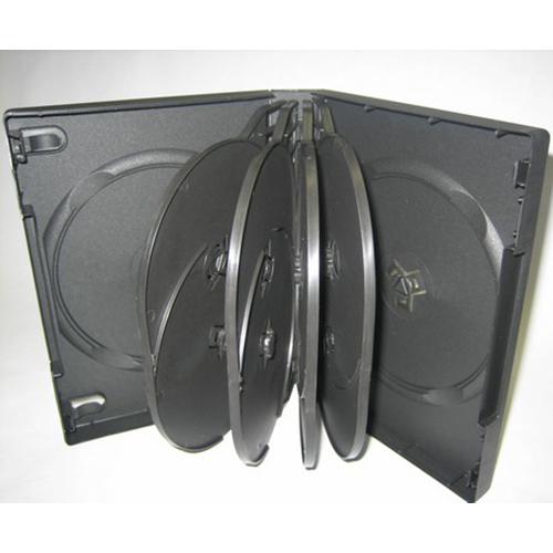 DVD Case - Multi-10 Black 33mm Spine&Booklet Clips from Am-Dig