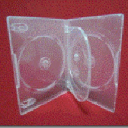 DVD Case- Multi-4 Clear 14mm with Booklet Clips from Am-Dig