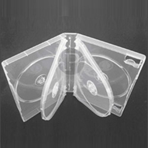 DVD Case - Clear Multi-6 Disc 26mm - Slim Style from Am-Dig