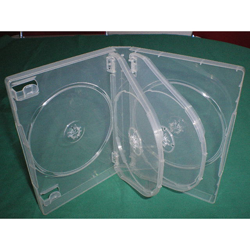 DVD Case - Multi-6 Super Clear 27mm Spine w/ Clips from Am-Dig