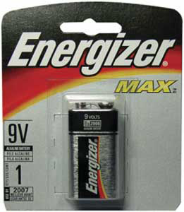 Energizer 522BP: 9 Volt Batteries from Am-Dig