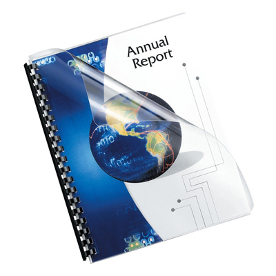 Fellowes 52043: Crystal Clear Binding Covers