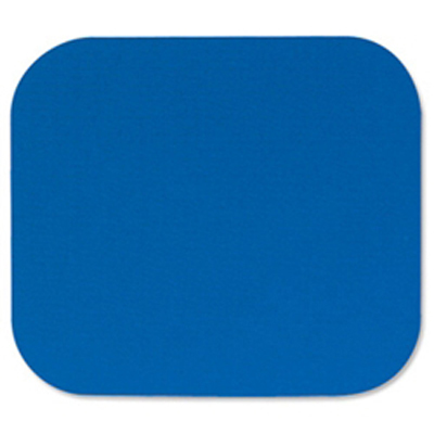 Fellowes 58021: Mouse Pad, Blue, Nonskid Rubber