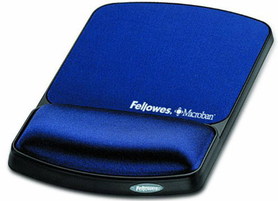 Fellowes 9175401: Wrist Support/Mouse Pad Microban from Am-Dig